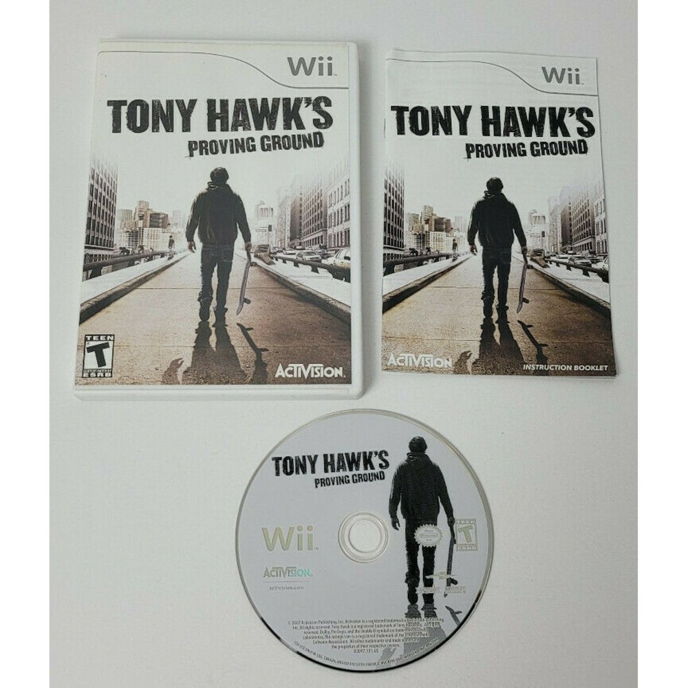 TONY HAWK'S PROVING GROUND - WII GAME - COMPLETE!